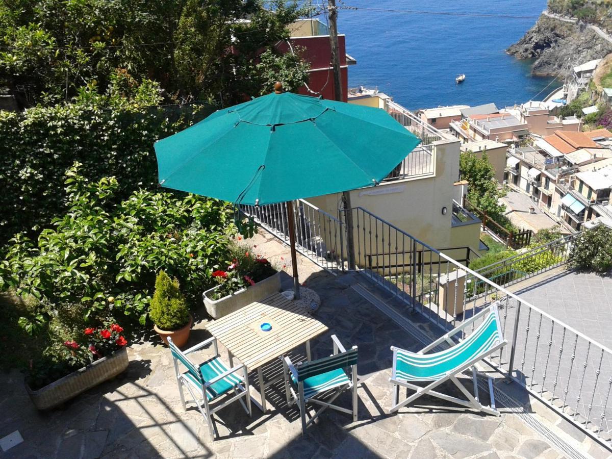 Aria Di Mare, Manarola - Camere Con Vista Mare! Exteriér fotografie