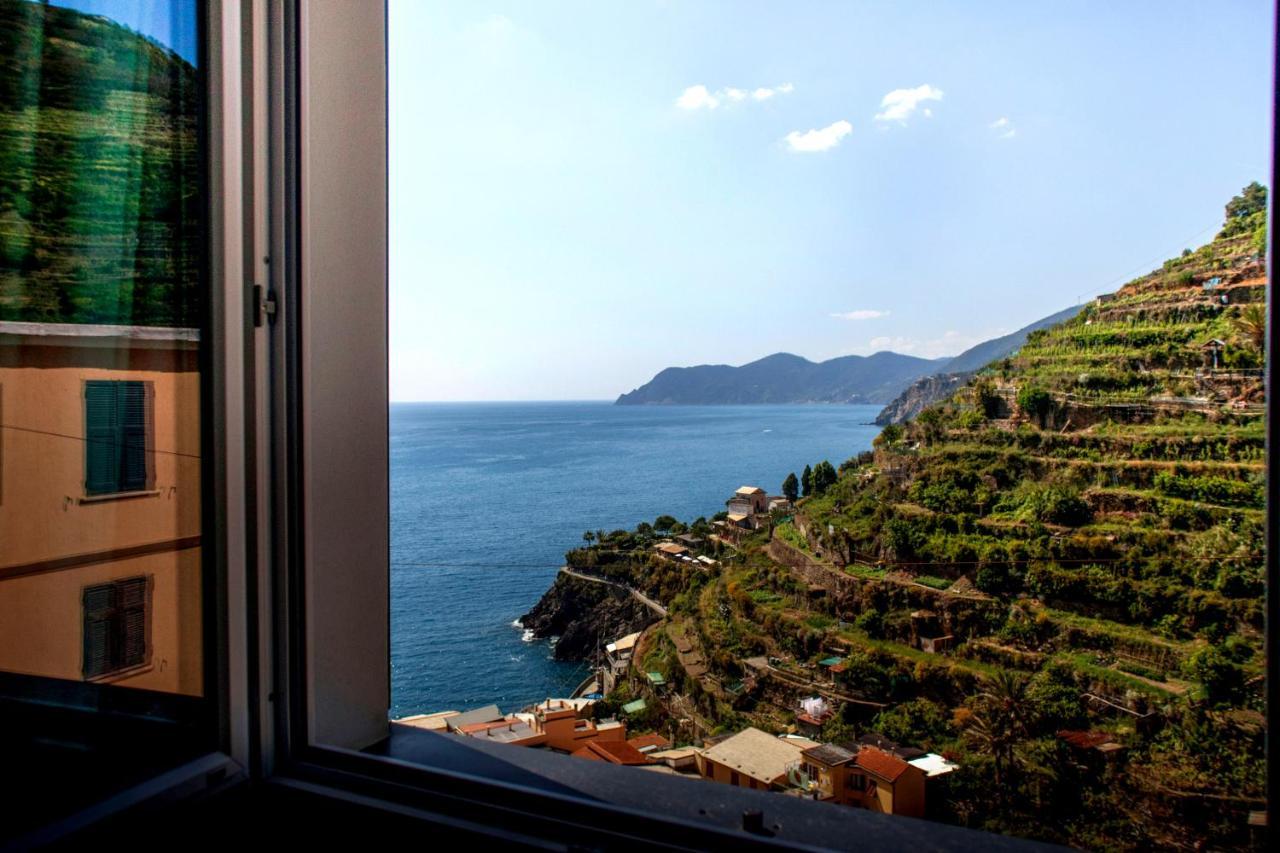 Aria Di Mare, Manarola - Camere Con Vista Mare! Exteriér fotografie