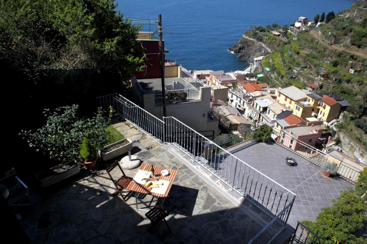 Aria Di Mare, Manarola - Camere Con Vista Mare! Exteriér fotografie