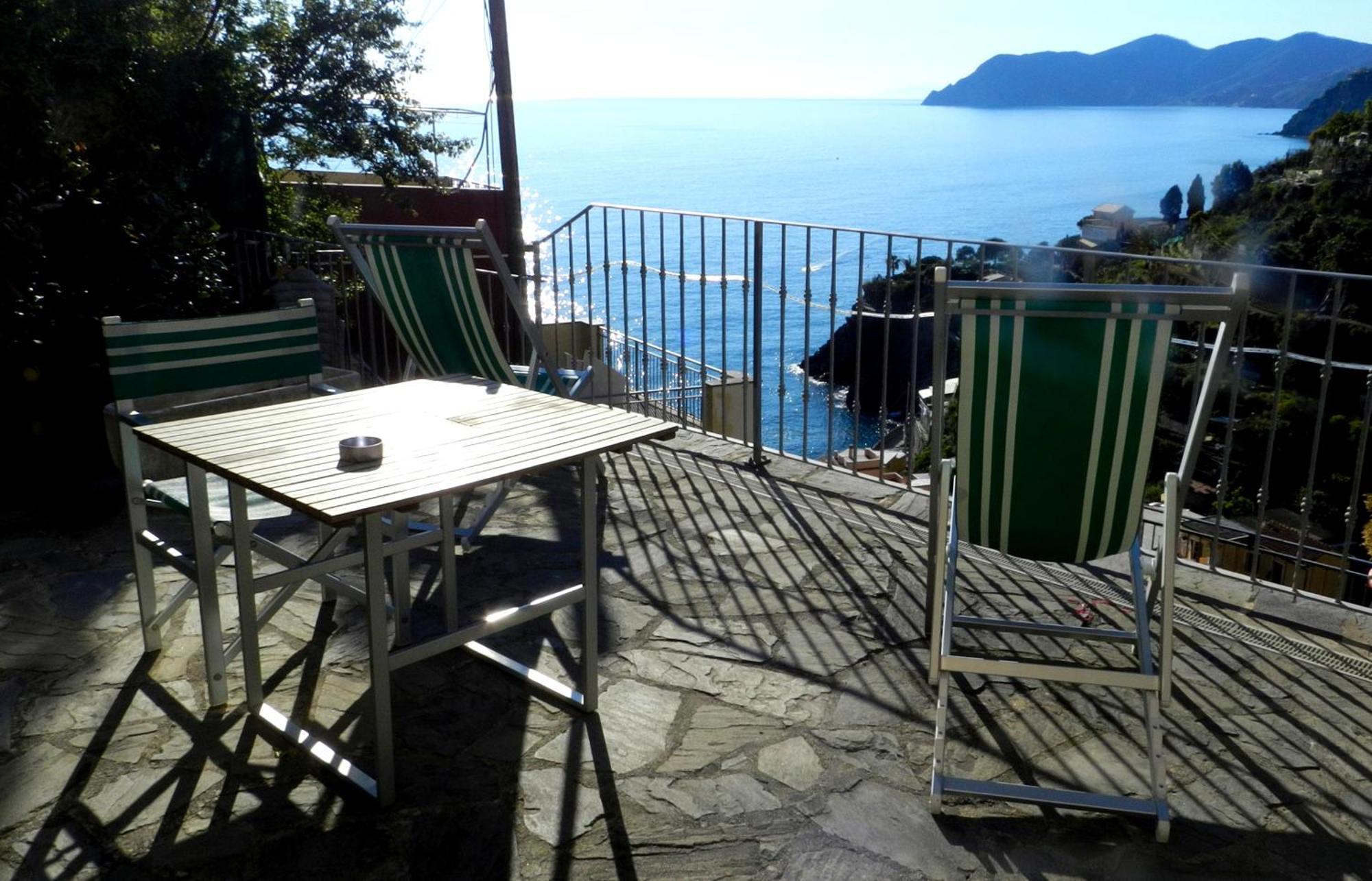 Aria Di Mare, Manarola - Camere Con Vista Mare! Exteriér fotografie